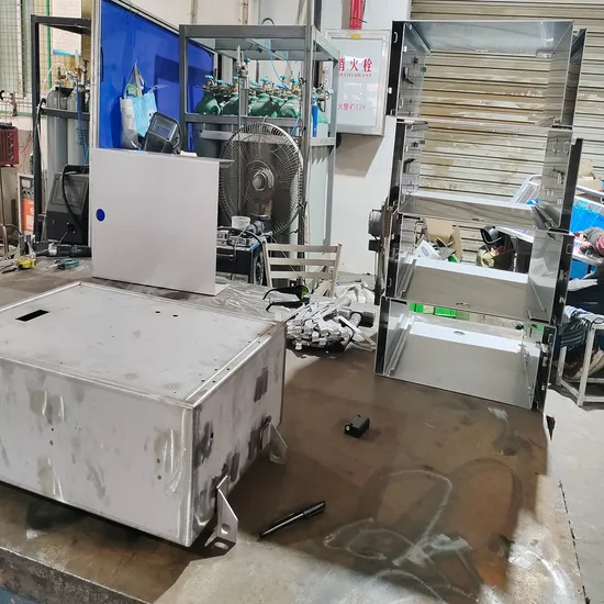 Customizable Laser Cut Waterproof Metal Box for Outdoor Storage Applications 