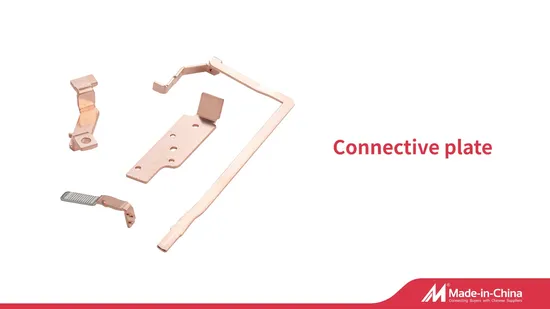 Customized Processing Hardware Accessories Pieces Connection Beryllium Copper Metal Stamping 