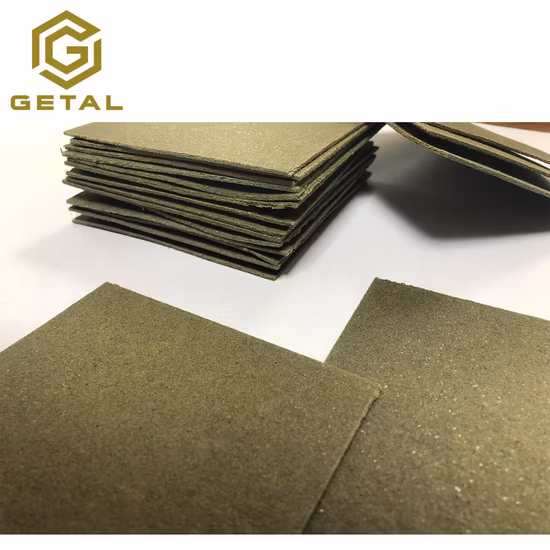 Porous and Permeable Wet Friction Material Paper for Material Handling Machines